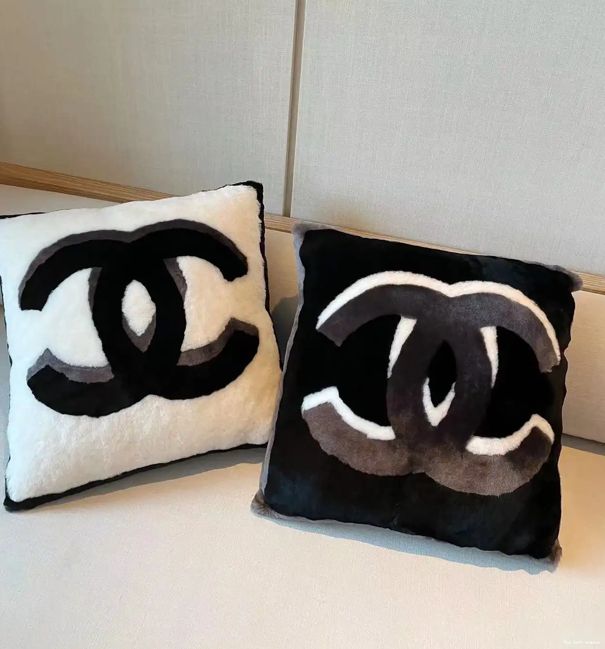 THROW SHEARLING COCO PILLOW 0706